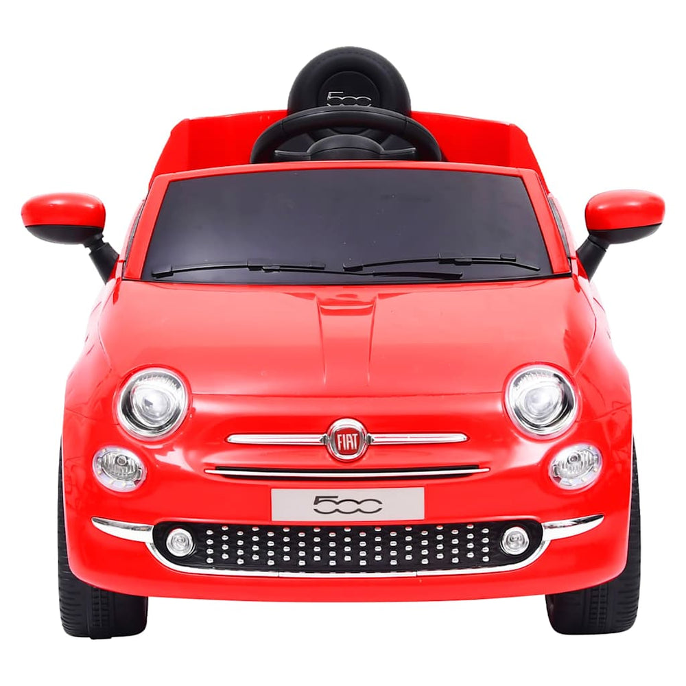 vidaXL Kids' Electric Ride-On Car Fiat 500 Red