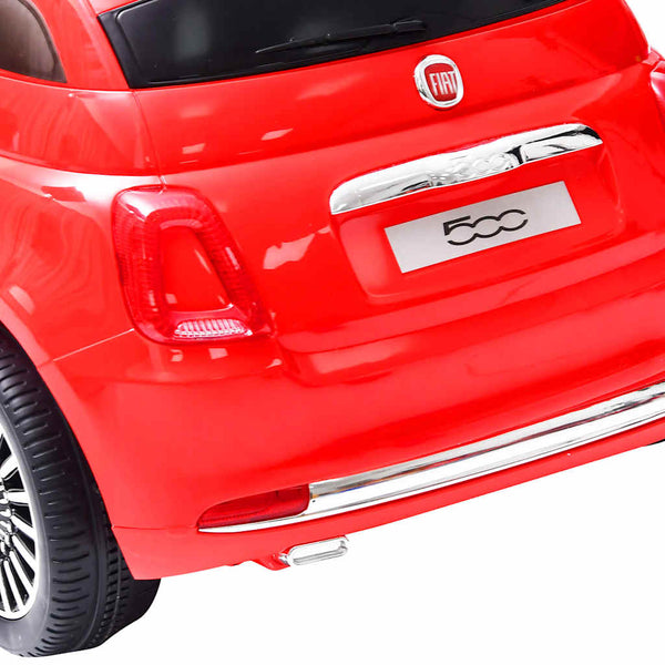Fiat 500 Kinder Elektroauto Rot
