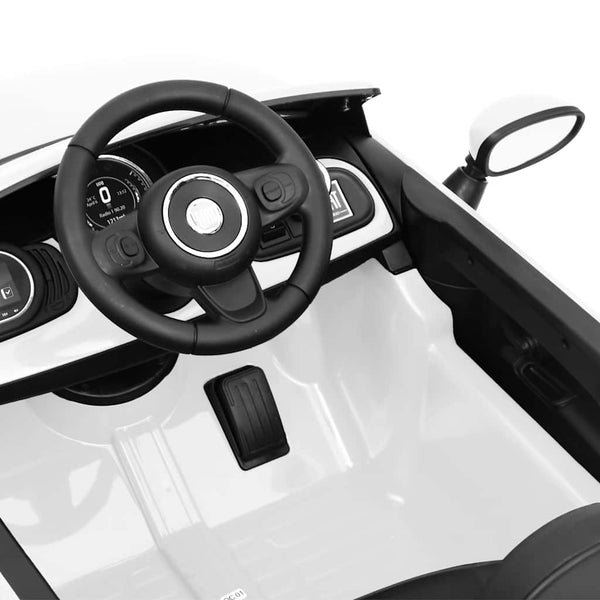 Fiat 500 Kinder Elektroauto - Weiß