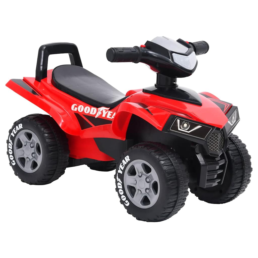 vidaXL Ride-On Quad for Children Good Year Red