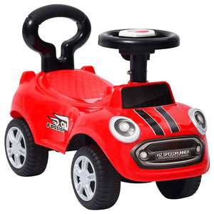 Rotes Kinderauto Rutscher