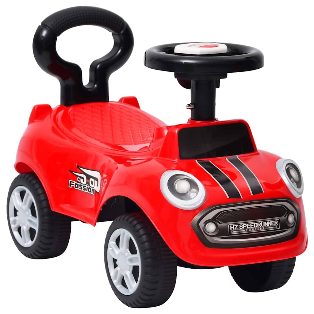 Rotes Kinderauto Rutscher