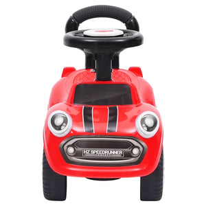 Rotes Kinderauto Rutscher