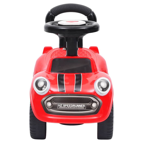 Rotes Kinderauto Rutscher