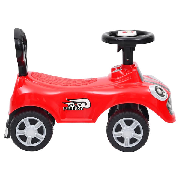 Rotes Kinderauto Rutscher