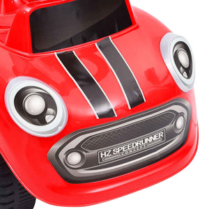 Rotes Kinderauto Rutscher