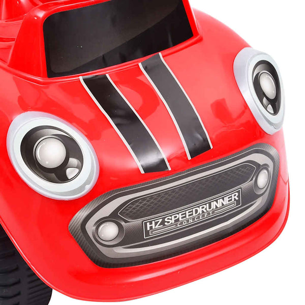 Rotes Kinderauto Rutscher