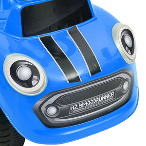 Blaues Kinderauto Rutscher