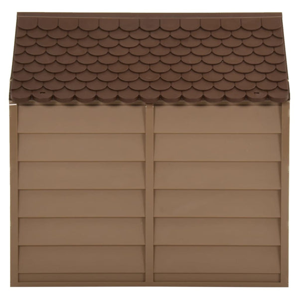 Hundehütte Braun 71x71,5x68 cm PP