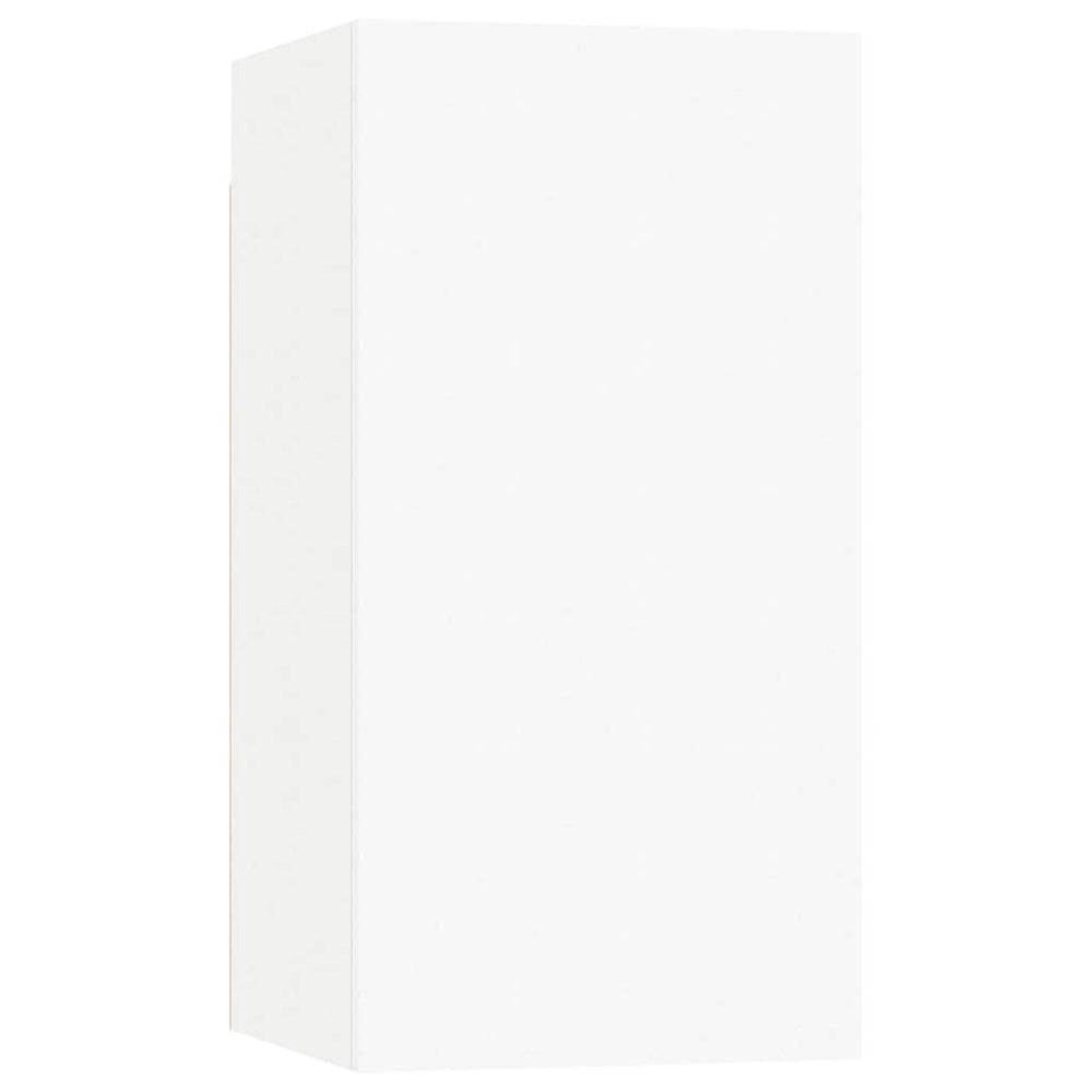 Weißer TV-Schrank Hängend, 30,5 cm