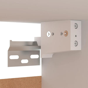 Weißer TV-Schrank Hängend, 30,5 cm