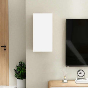 Weißer TV-Schrank Hängend, 30,5 cm