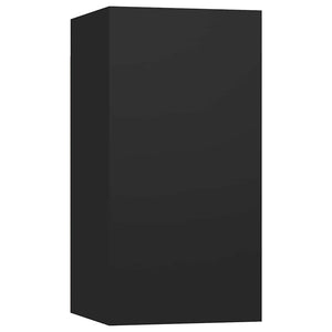 Schwarzer TV-Schrank 30,5x30x60 cm