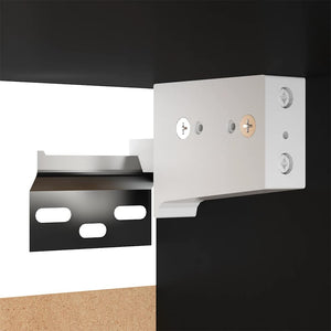 Schwarzer TV-Schrank 30,5x30x60 cm