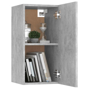 TV-Schrank Betongrau Hängend