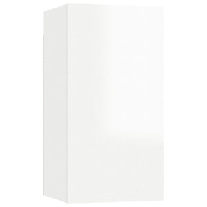 TV-Schrank Hochglanz Weiß 30,5x30x60 cm