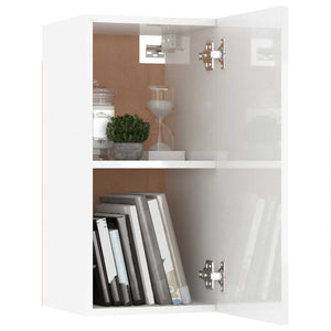 TV-Schrank Hochglanz Weiß 30,5x30x60 cm