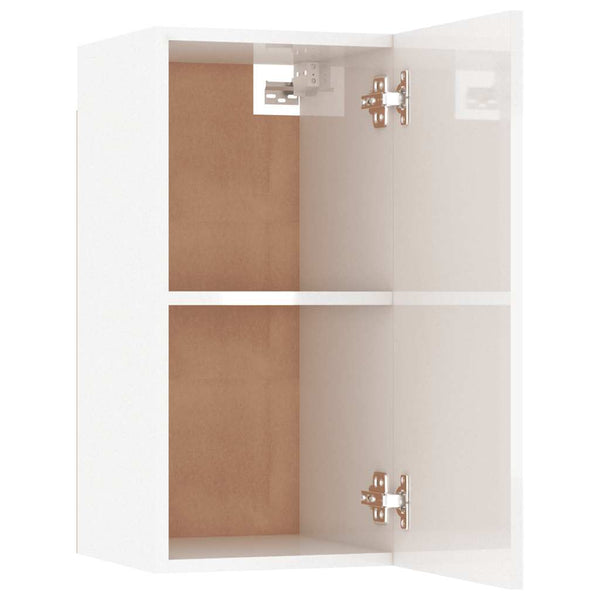 TV-Schrank Hochglanz Weiß 30,5x30x60 cm