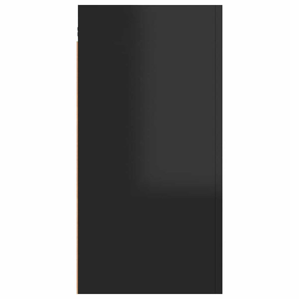 TV-Schränke, Hochglanz Schwarz, 2er-Set