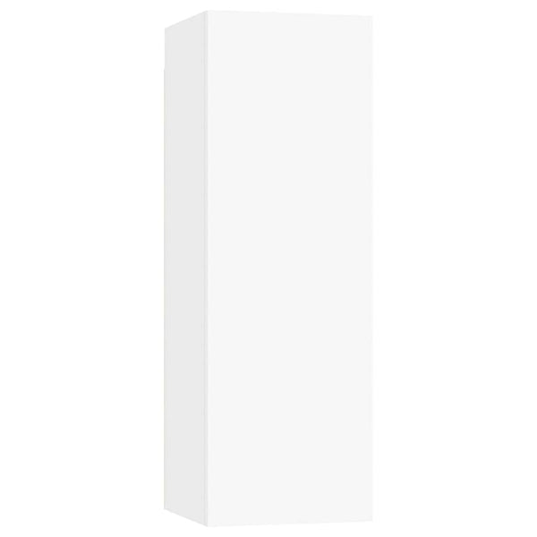 Weißer TV-Schrank, Hängend, 90 cm
