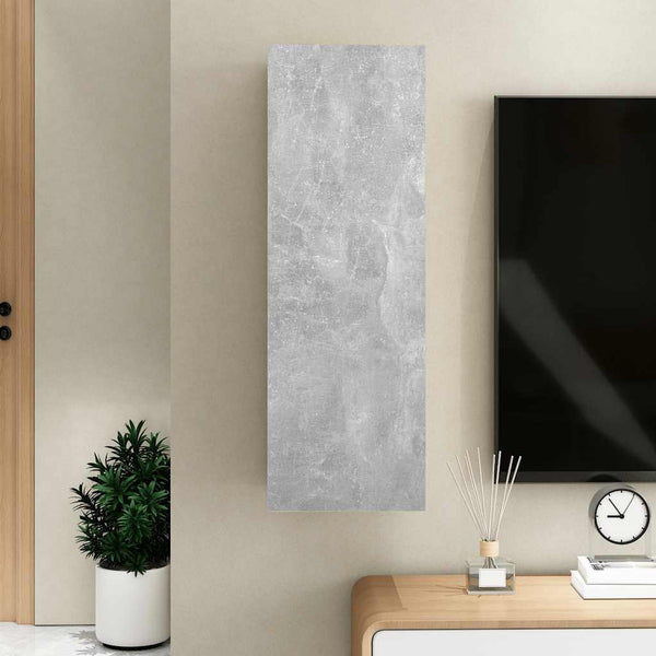 Betongrauer TV-Schrank, 90 cm