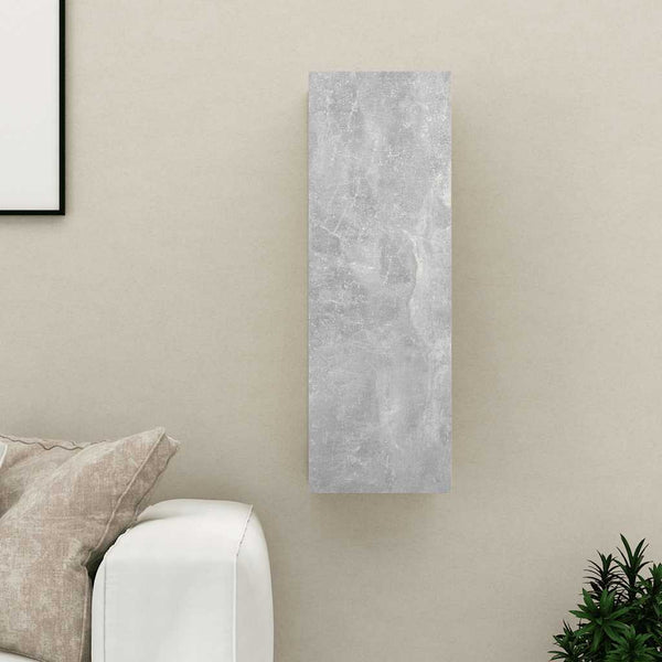 Betongrauer TV-Schrank, 90 cm