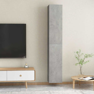 TV-Schränke Betongrau, 2er Set