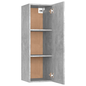 TV-Schränke Betongrau, 2er Set
