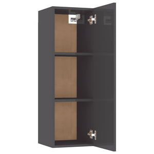 Hänge TV-Schränke Grau, 2er Set