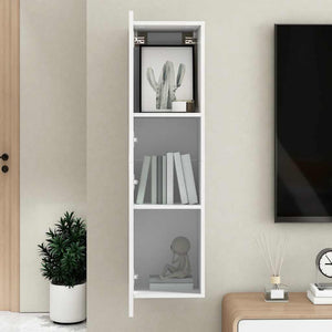 Weißer TV-Schrank Hängend 110cm