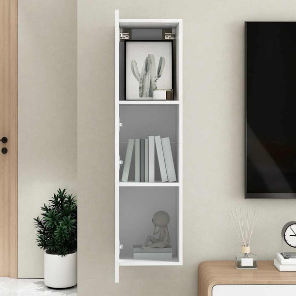 Weißer TV-Schrank Hängend 110cm