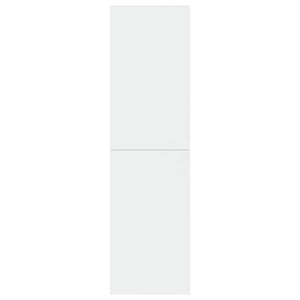 Weiße Hänge-TV-Schränke, 2er Set