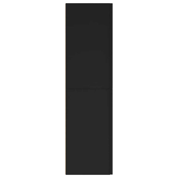 Schwarze TV-Schränke, 2er Set