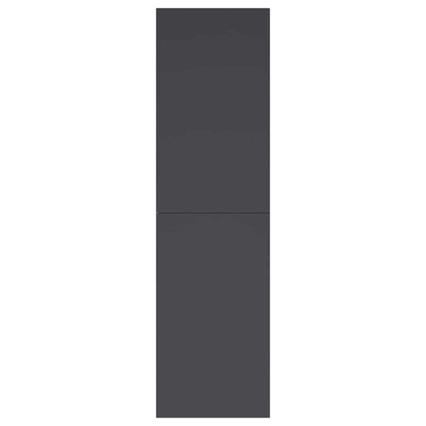 Hängende TV-Schränke, Grau, 2er-Set