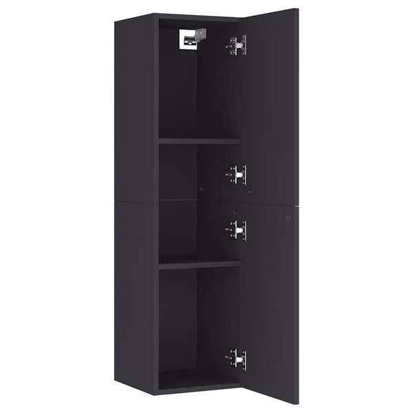 Hängende TV-Schränke, Grau, 2er-Set