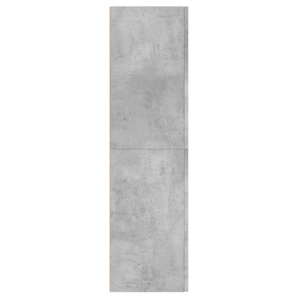 TV-Schränke, Betongrau, 2er-Set