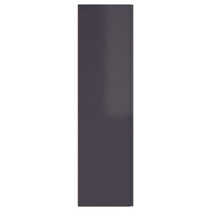 TV-Schränke, Hochglanz-Grau, 2er Set