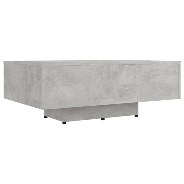 Betongrauer Couchtisch 85x55 cm