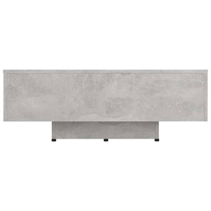 Betongrauer Couchtisch 85x55 cm
