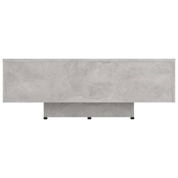 Betongrauer Couchtisch 85x55 cm