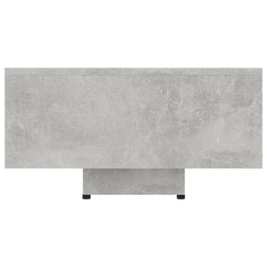 Betongrauer Couchtisch 85x55 cm