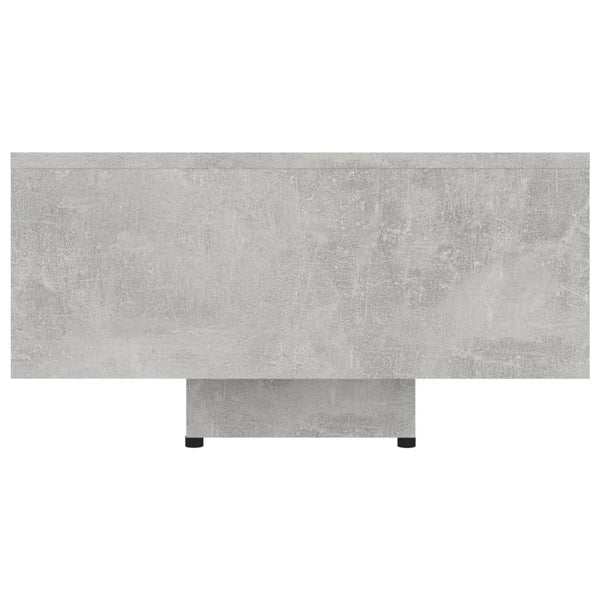 Betongrauer Couchtisch 85x55 cm