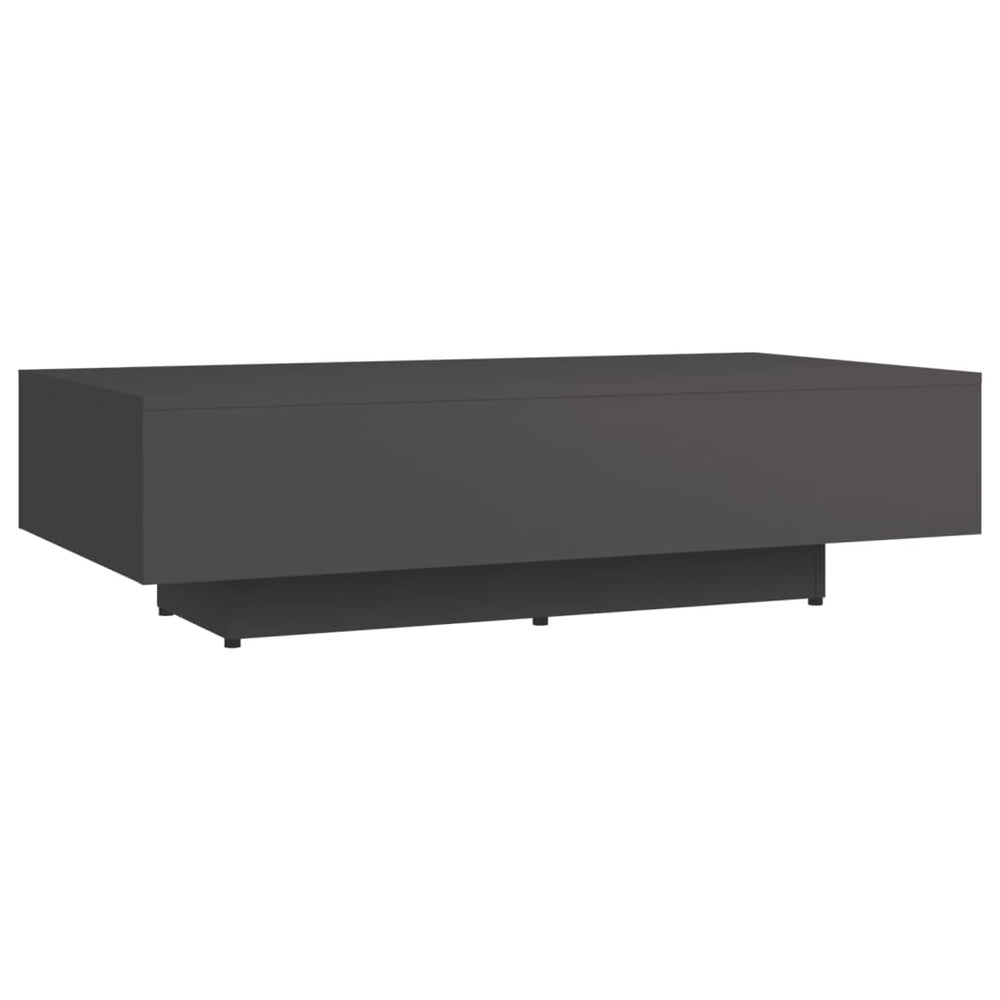 Grauer Couchtisch 100x49,5 cm