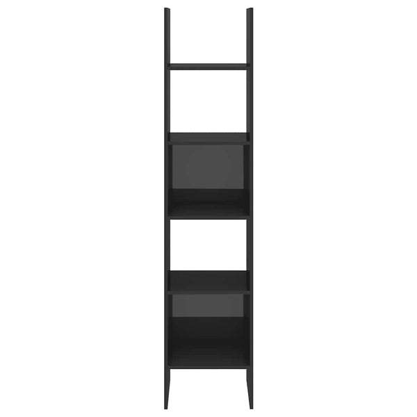 Hochglanz Bücherregal Grau 180cm