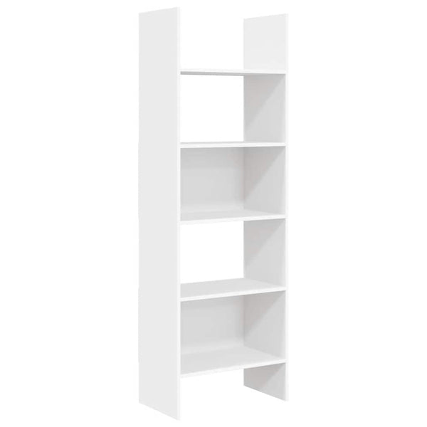 Bücherregal Weiß 60x35x180 cm