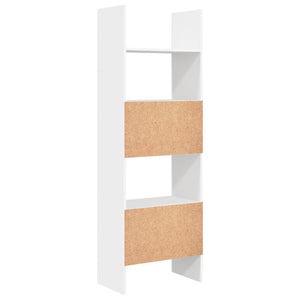 Bücherregal Weiß 60x35x180 cm