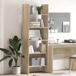 Bücherregal Sonoma Eiche 60x35x180 cm