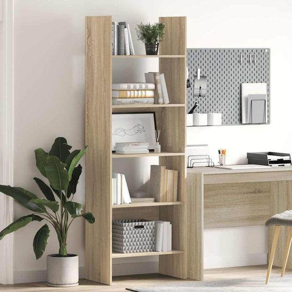 Bücherregal Sonoma Eiche 60x35x180 cm