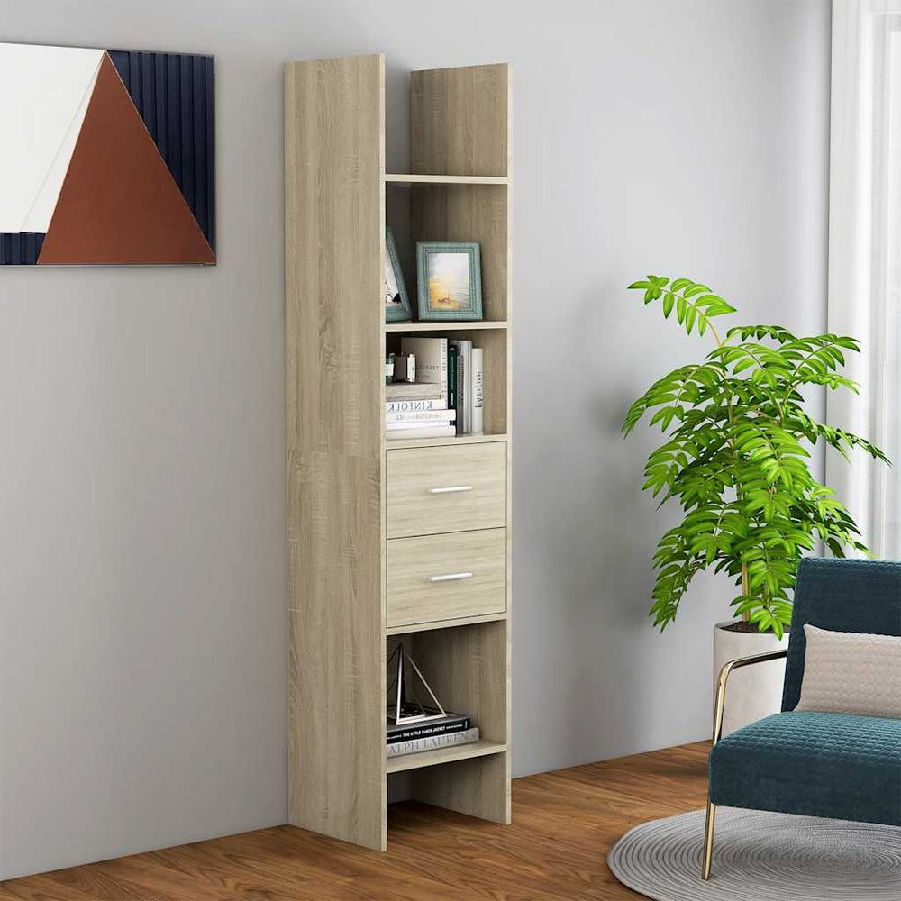 Bücherregal Sonoma Eiche 180 cm