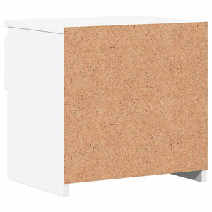 Nachttische 2er Set Weiß 40x30x39 cm